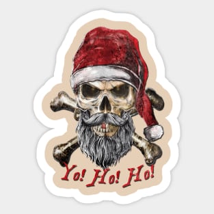 The Christmas Pirate - Yo Ho Ho Sticker